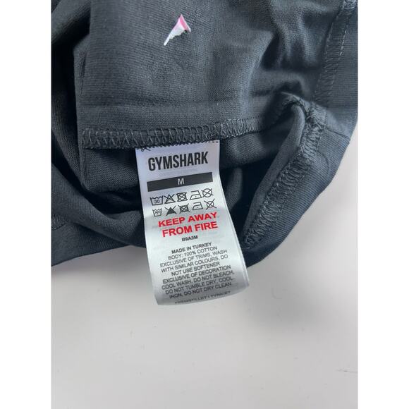 Gymshark Women’s Baby Graphic Tee Short Sleeve Deadlifts & Dumbells Medium Black - Picture 4 of 7